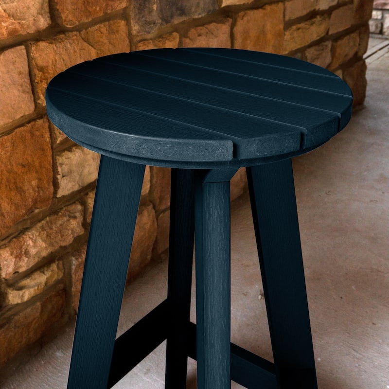 HIGHWOOD Birch Round Bar Height Stool - N/A