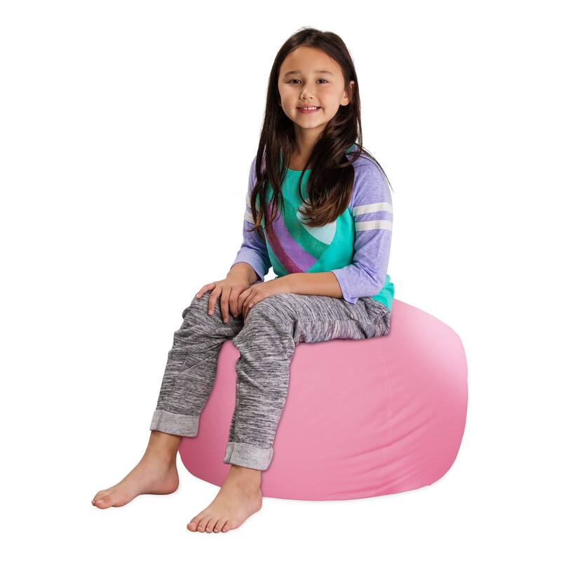 Kids' Stuffed Animal Storage Bean Bag Chair Cover or Toy Organizer