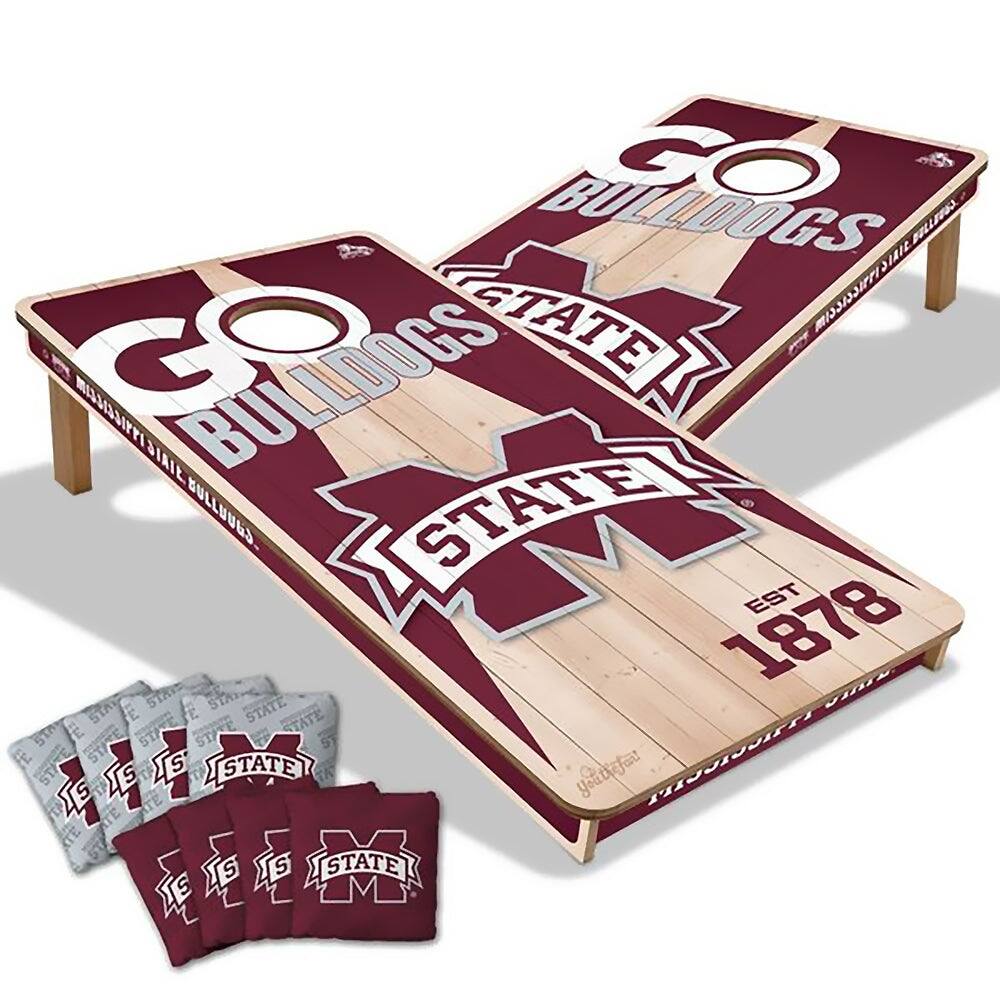 Mississippi State Bulldogs NCAA 2x4 Cornhole Board Set