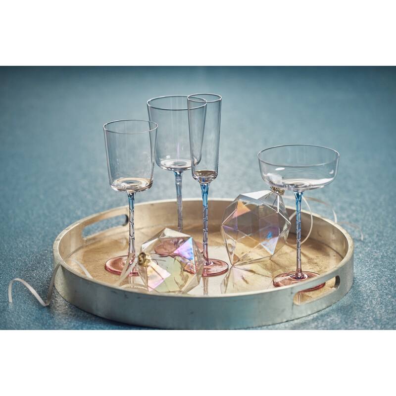 Sachi Champagne Flutes, Set of 6