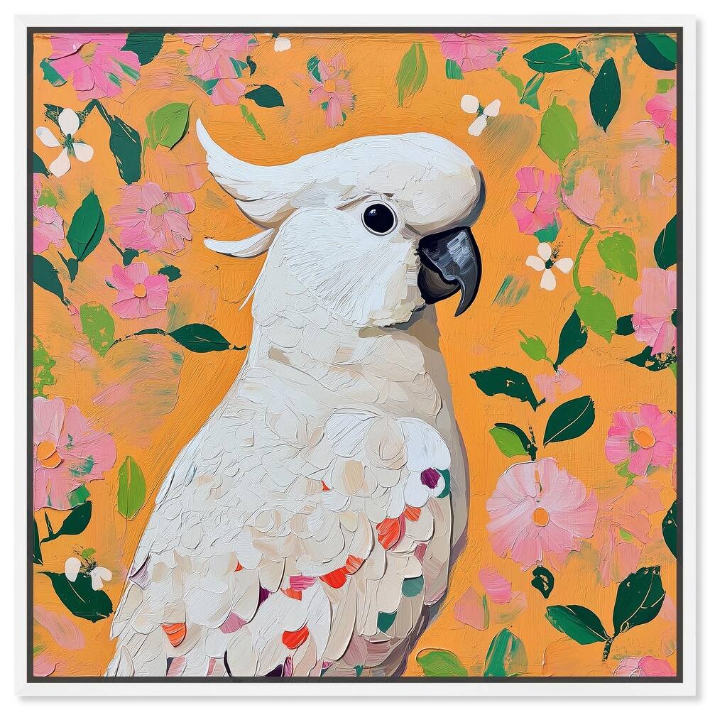 White Cockatoo II Canvas by Art Remedy