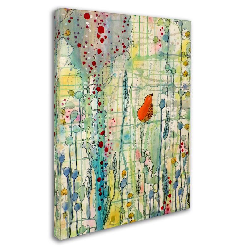 Sylvie Demers 'Alpha' Canvas Art