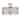 Libby Langdon for Crystorama Graham 3 Light Antique Silver Ceiling Mount - 15'' W x 11'' H