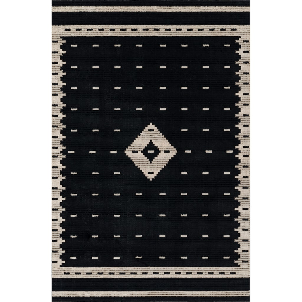 Momeni Noho Polyester Geometric Area Rug