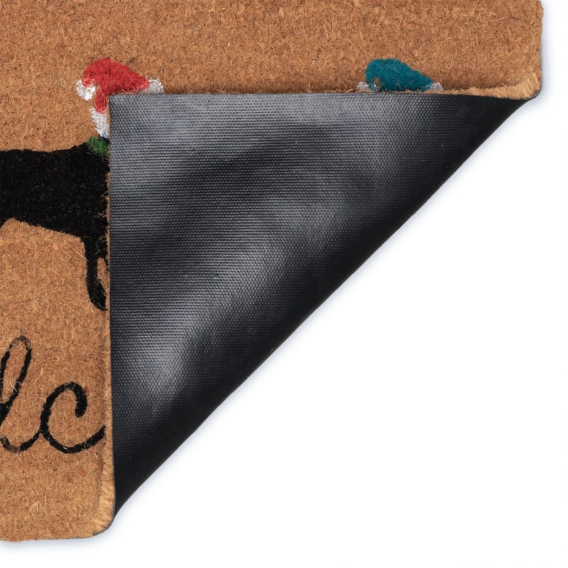 Liora Manne Three Dogs Welcome Door Mat (1'6" x 2'6") - 1'6" x 2'6"