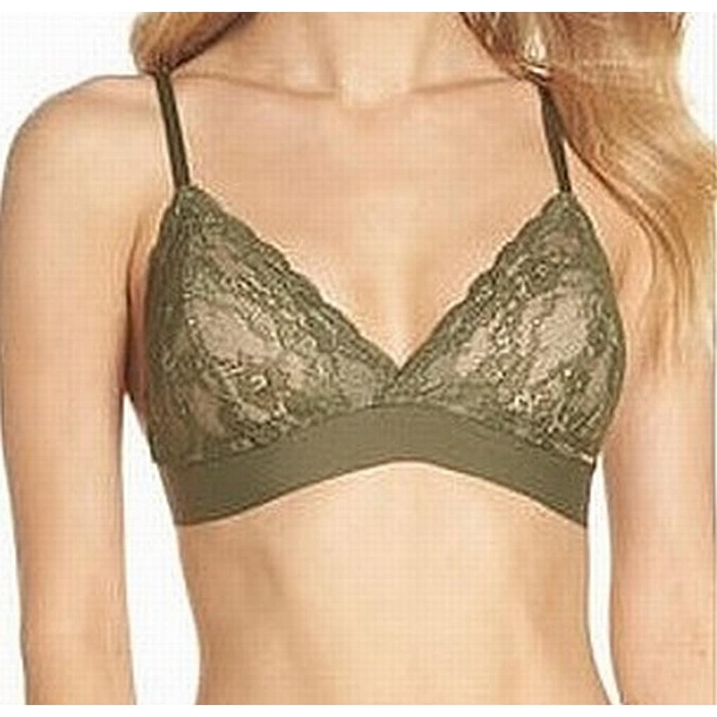 olive green bra