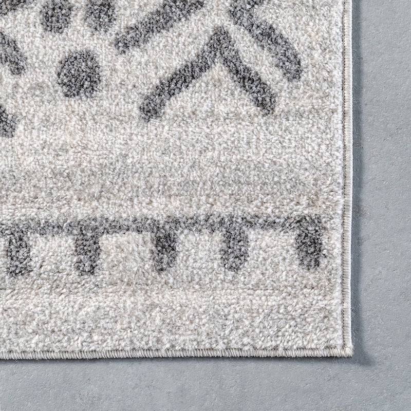 Nuloom Laine Tribal Patterned Boho Area Rug