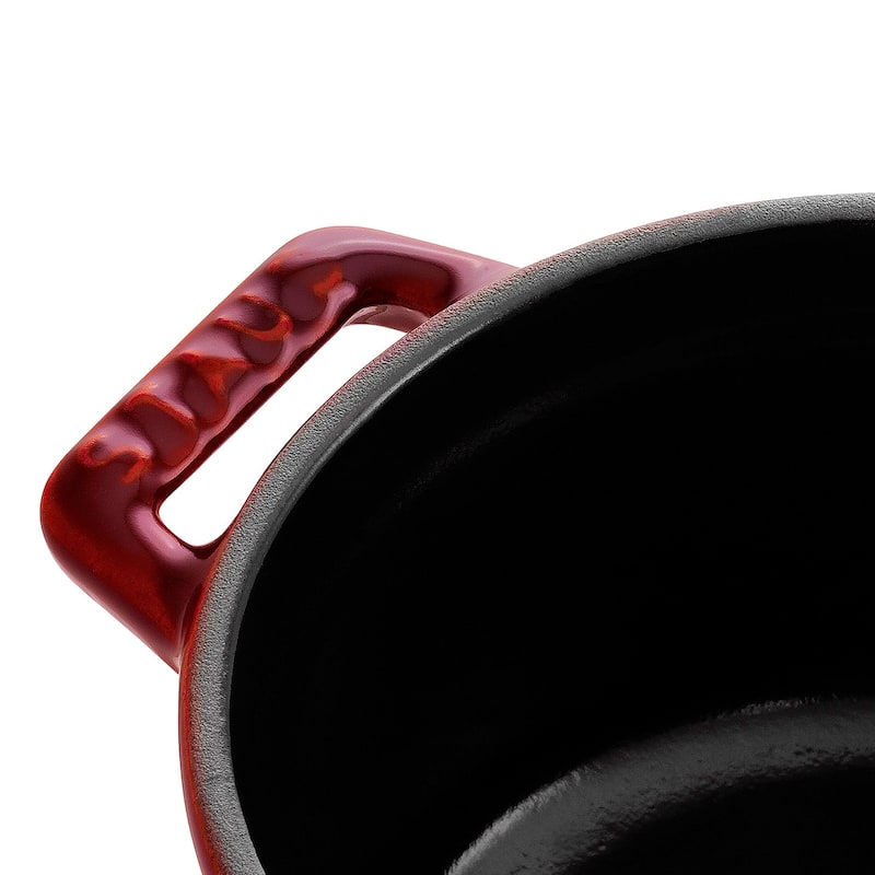 STAUB Cast Iron 0.25-qt Mini Round Cocotte