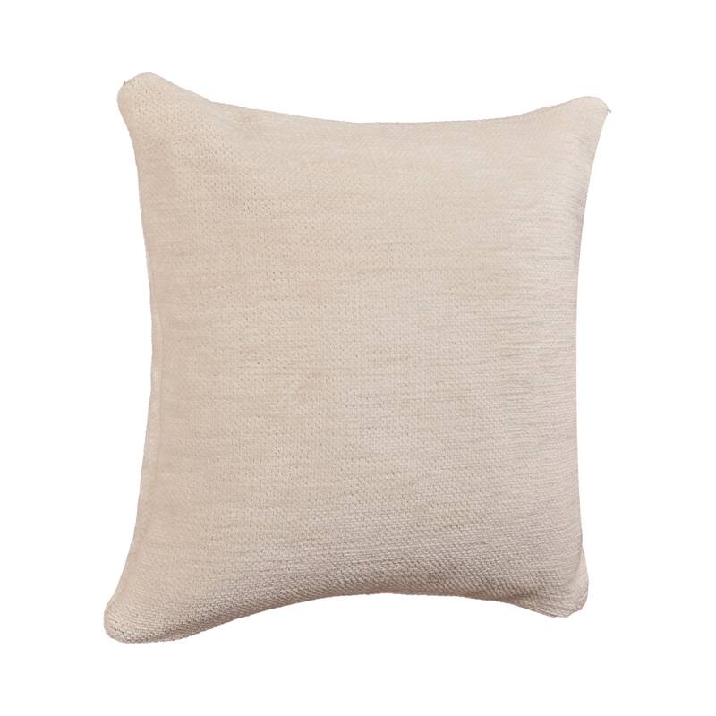 HomeRoots Chenille Throw Pillow