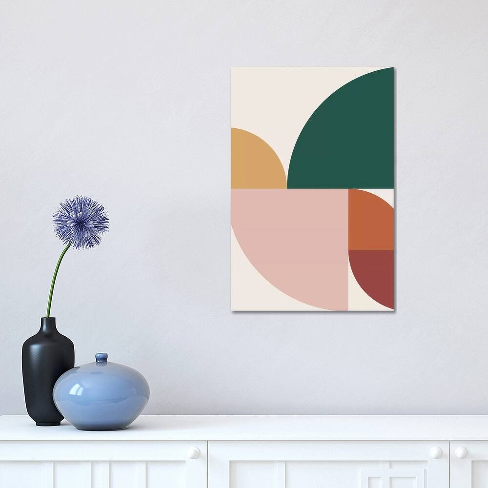 iCanvas "Abstract Geometric XI" by The Old Art Studio Canvas Print