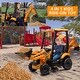 preview thumbnail 7 of 20, 4-in-1 12V Kids Ride on Tractor Excavator Bulldozer with Remote Control
