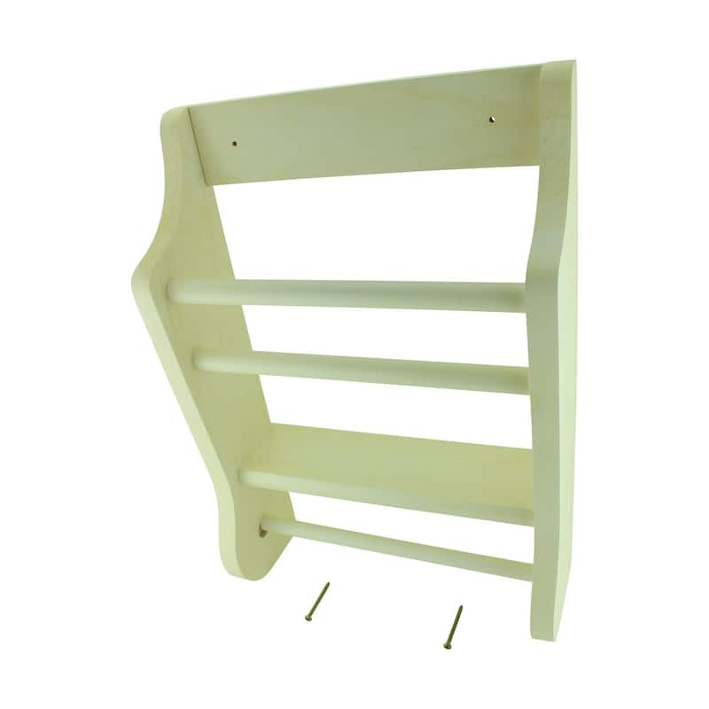 Solid Wood Tissue Holder & Magzine Rack 17.5H Made In USA Renovators Supply