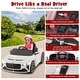 preview thumbnail 13 of 35, Costway 12V Licensed Bentley Bacalar Kids Electric Ride-on Car with - See Details