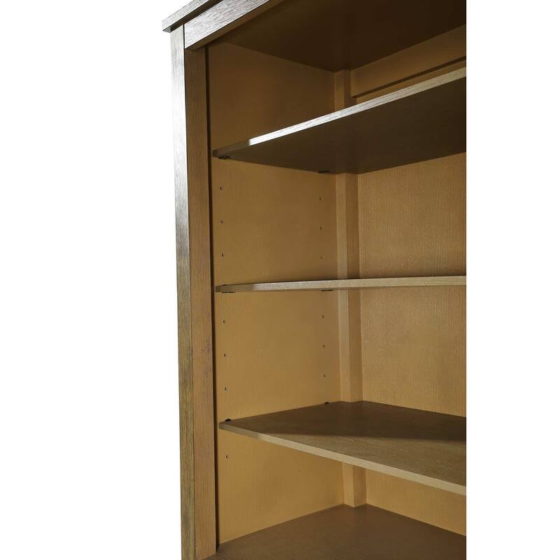 Kensington 16-28 Inch Open Shelving Bath Storage Cabinet