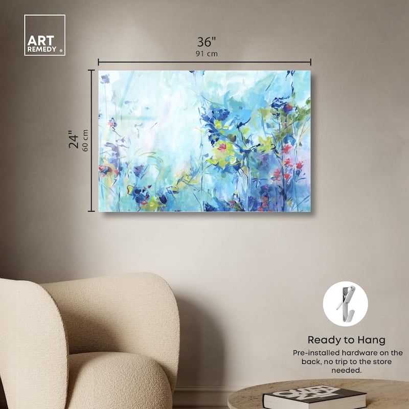 Botanical Journey Acrylic by Art Remedy, Ready to Hang