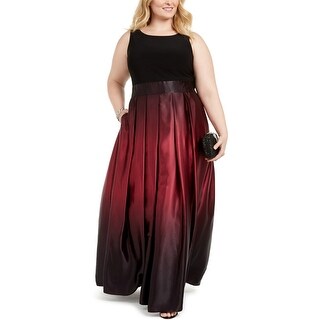 ladies ombre dress Ombre Women's Plus Size Sleeveless Dress, Beachy Sunset Full Figure Ladies Vacation Dress, Tequila Sunrise Fitted Dress