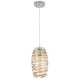preview thumbnail 4 of 5, Maxax 1 - Light Clear/Chrome/Blue Single Pendant