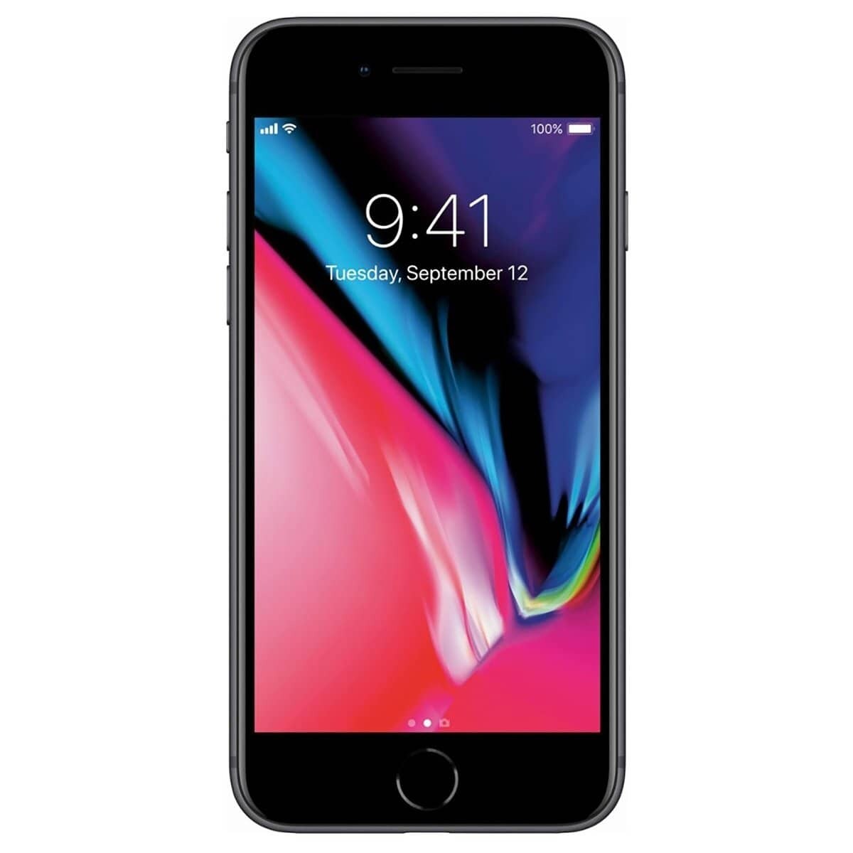 apple iphone 8 64gb space gray gsm unlocked refurbished black