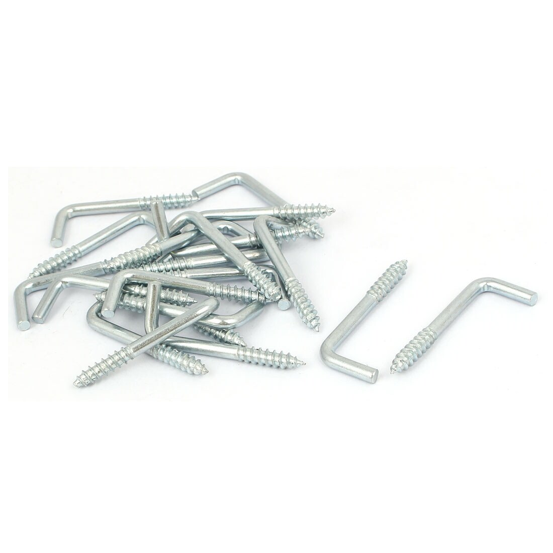 Shop Home Wall L Shaped Self Tapping Metal Screw Hook Picture Hanger M4x38mm 20pcs Overstock 18411152