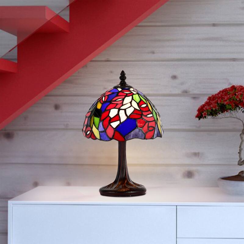 Tiffany-style Floral Table Lamp