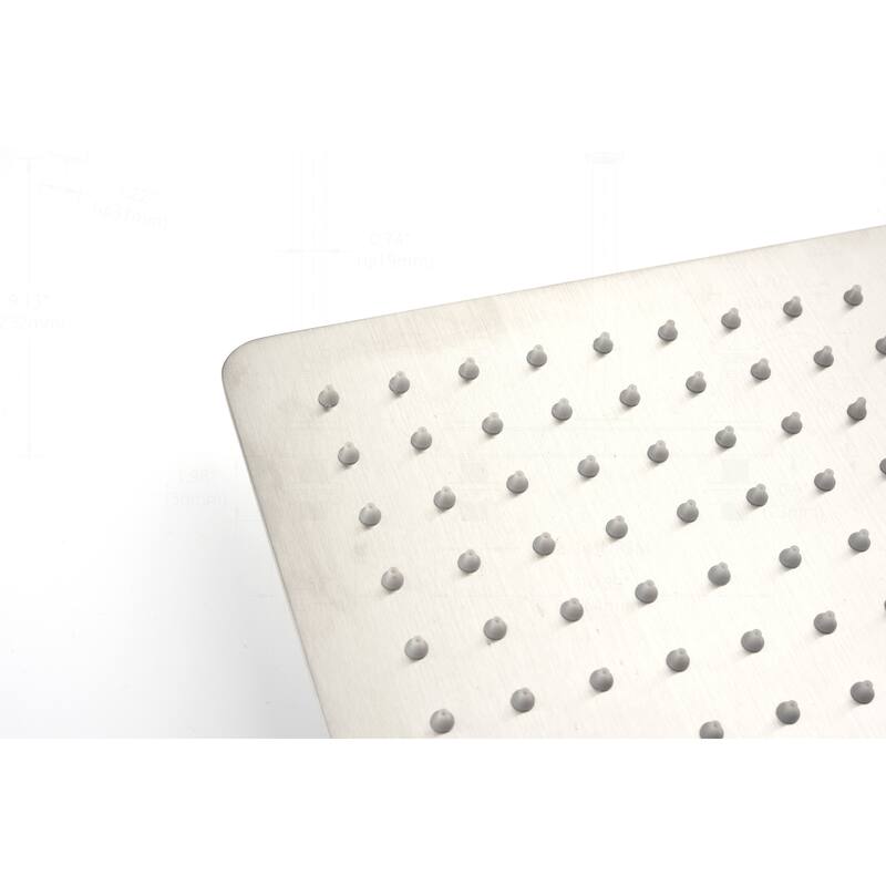 Wall Mount Rainfall Square Shower Head