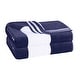 preview thumbnail 48 of 48, Cabana Stripe Oversized Cotton Beach 2 Piece Towel Set by Superior