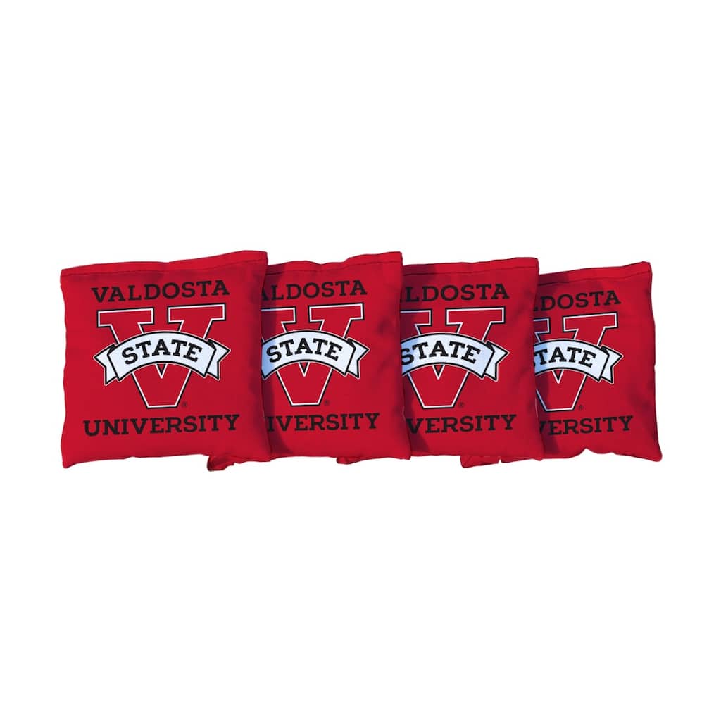Valdosta Red Cornhole Bags