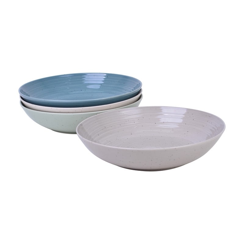 Sango Artist's Blend Set Of 4 Dinner Bowls