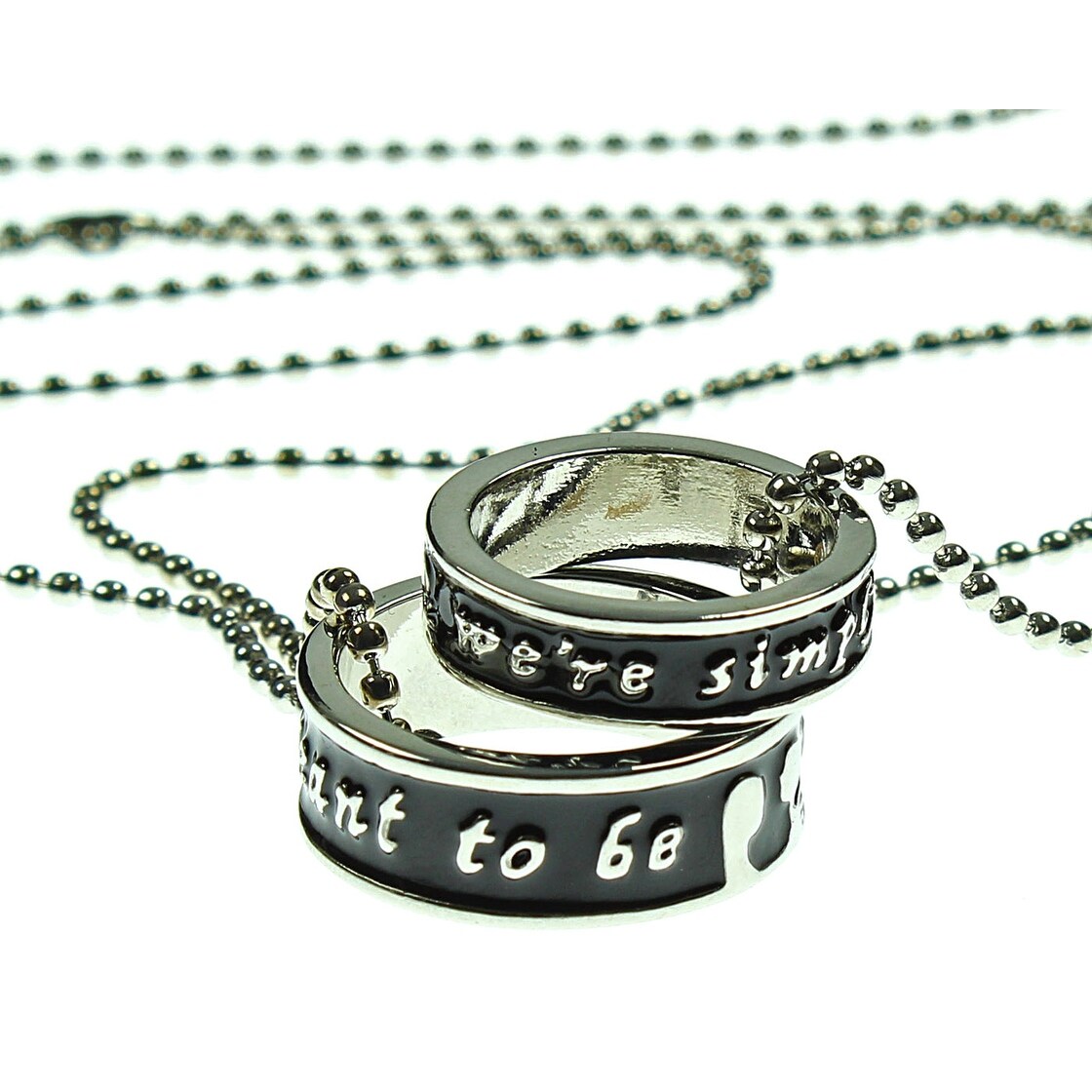 Shop Disney The Nightmare Before Christmas Jack Sally Necklace