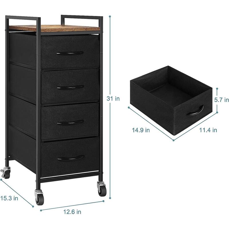 4 Tier Drawer Closet Organizer