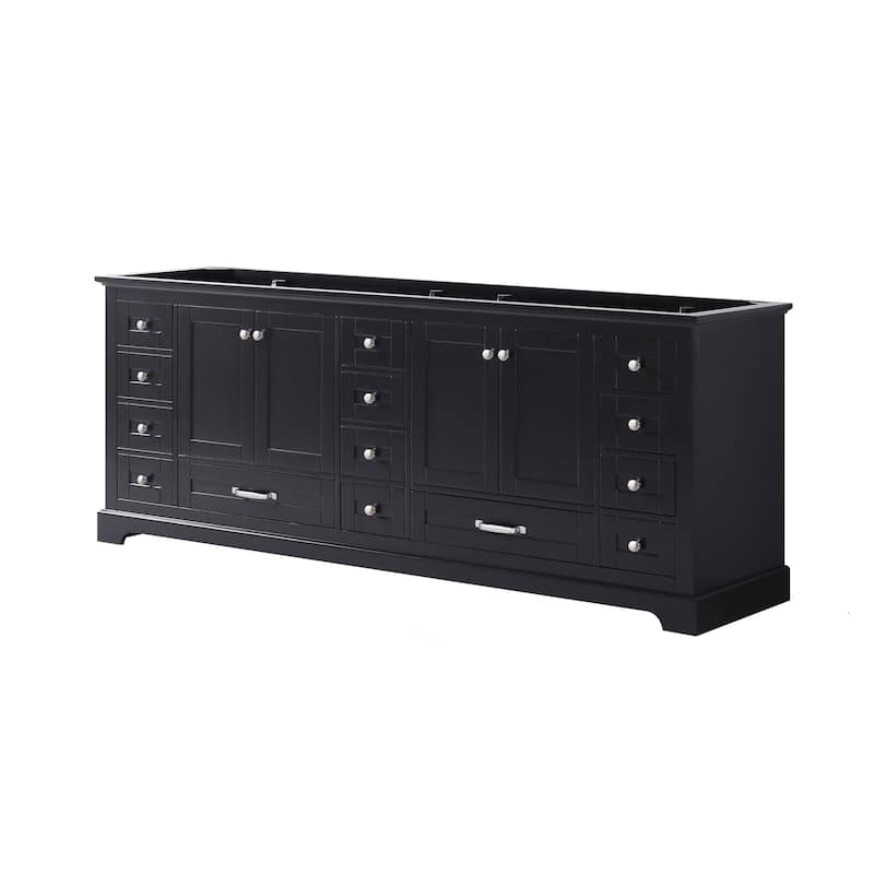 Dukes 84 in. W x 22 in. D Navy Blue Double Bath Vanity