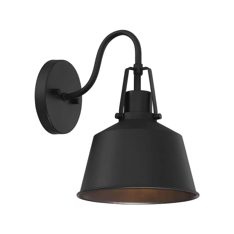 Meridian M50049 12" Tall Outdoor Wall Sconce with 10-1/2" Extension