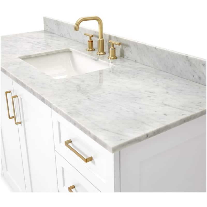 Ariel Q061SCW2RVO Taylor 61" Free Standing Single Rectangular Basin