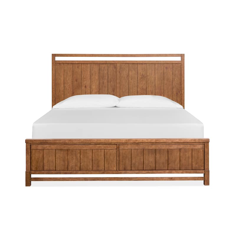 Magnussen Home Conway Honey Wheat Panel Bed