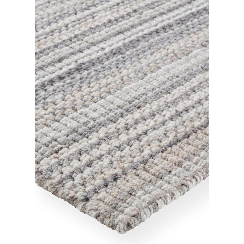 Grand Bazaar Foxwood Hand Woven Solid Transitional Area Rug