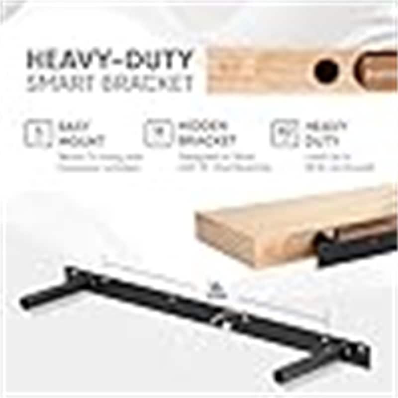 Farmhouse Floating Shelves - 6.5"D x 36"W x 1.75"H