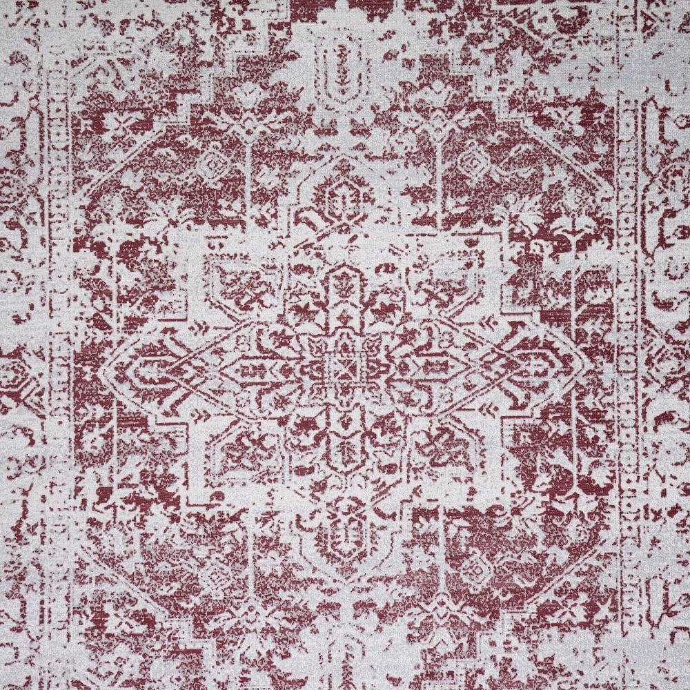 Playa Rug Machine Washable Area Rug Non Slip Backing Himalayas Vintage-Modern Floral Traditional Abstract Design