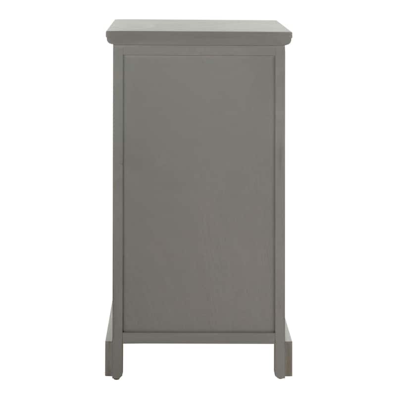 SAFAVIEH Jett Grey Storage Cabinet - 15.9" x 13.8" x 31.5"