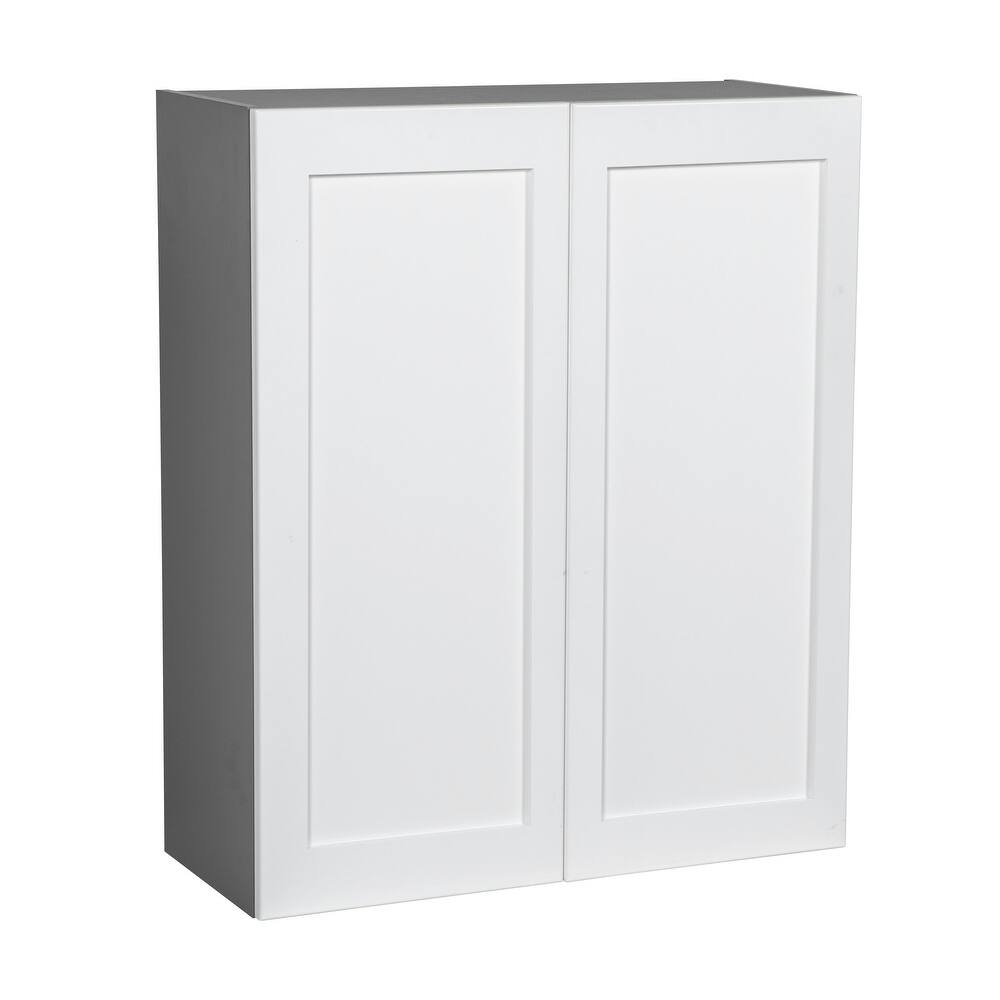24" x 36" Wall Cabinet-Double Door-Grey - 24 x 36 x 12