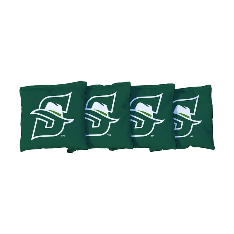 Stetson Green Cornhole Bags - Corn Filled