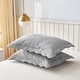 preview thumbnail 38 of 39, MarCielo 2-Piece 100% Cotton Embroidered Quilted Pillow Shams