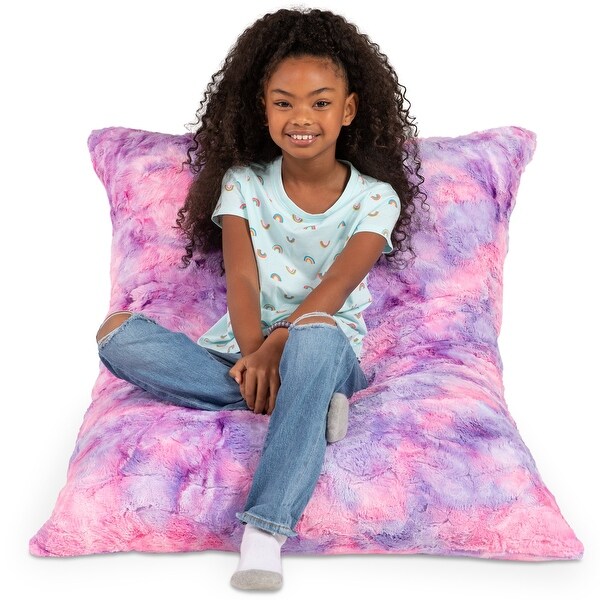 Jaxx Saxx 3.5 Foot Giant Decor Floor Pillow For Kids Faux Fur On Sale Bed Bath Beyond 34931954