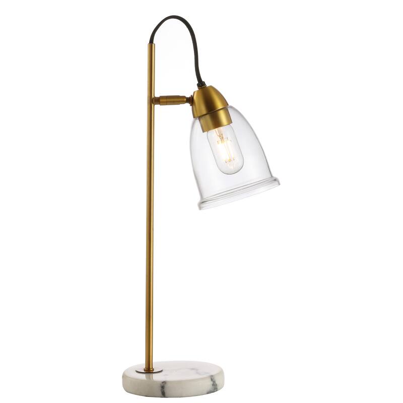 SAFAVIEH Lighting 22" Gibson Table Lamp. - 12"W x 6"D x 22"H