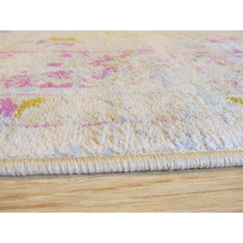 Ivory Capella Rug by , Elegant and Durable Area Rug for Enhancing the Style and Comfort of Your Living Room, Bedroom