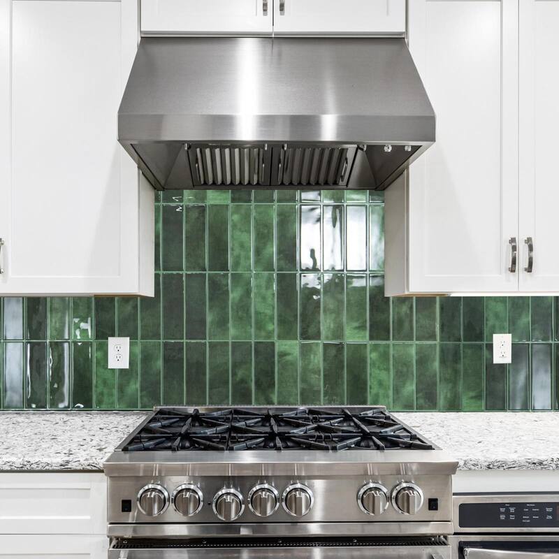 Art3d 10 Pieces Self-adhesive Thickened Backsplash Subway Tiles Marble Design - 9inch x 11.4inch
