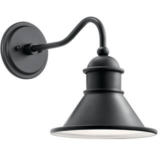 Kichler Lighting Northland 1-light Black Outdoor Wall Sconce