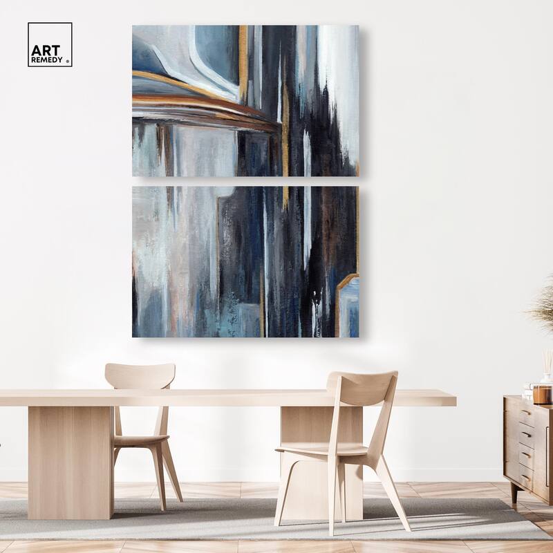 Aftereffect Canvas Set of 2 by Art Remedy, Gallery Wrapped