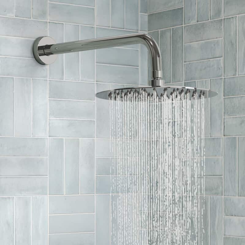 Pressure Balance 3-Functions Shower Head System, 10" Shower Faucet Set with Tub Faucet Spout