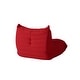 preview thumbnail 23 of 33, Living Room Lazy Sofa Teddy Fabric Convertible Couches with Ottoman