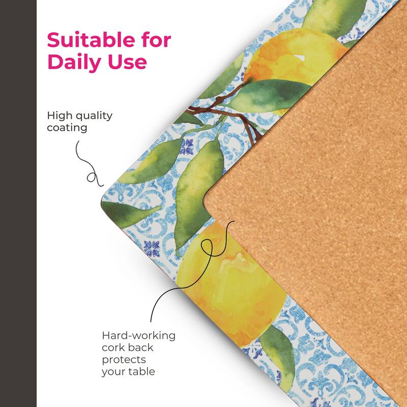 Portmeirion Amalfi Lemons Placemats, Set of 4